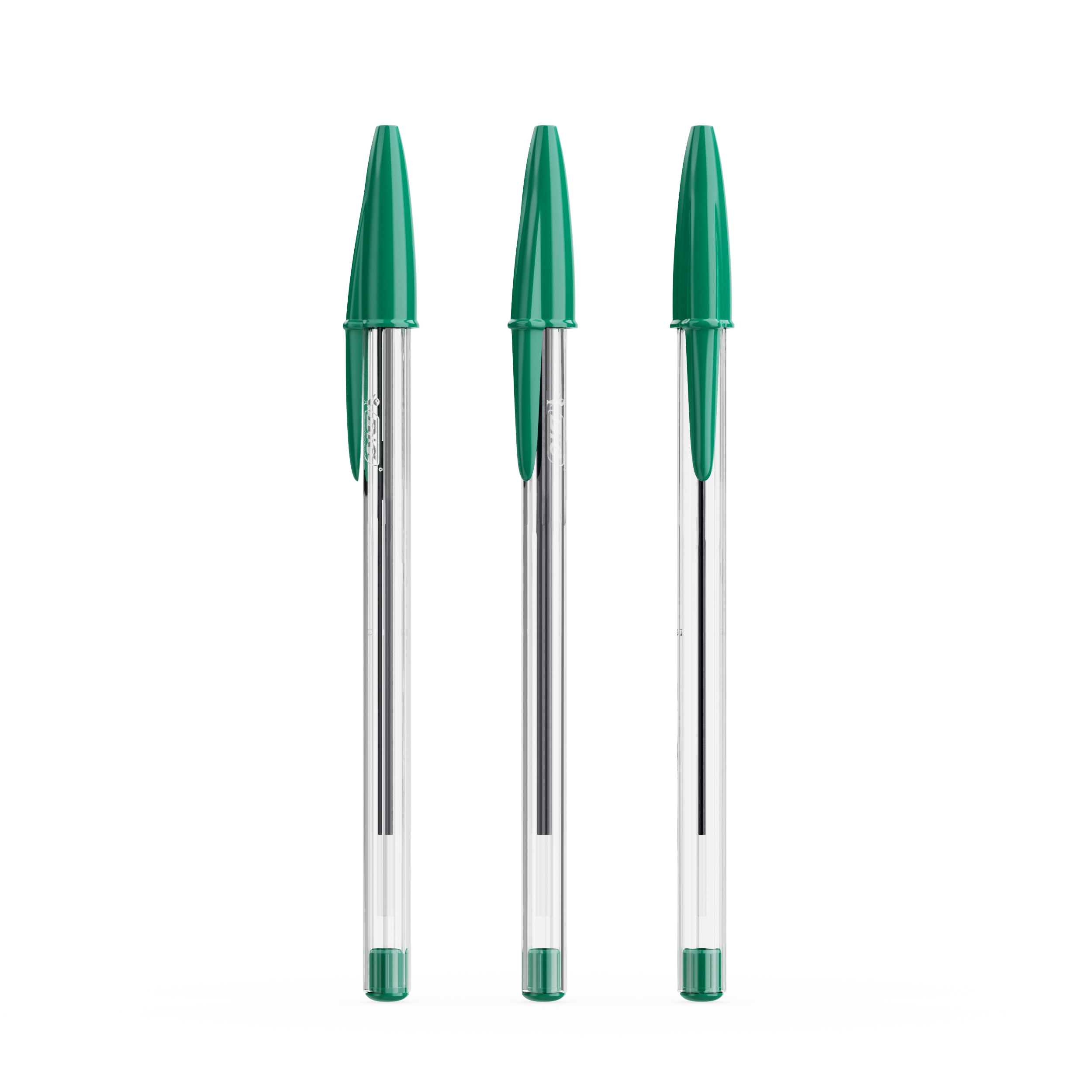 Stylo Bic® Cristal® expression promotionnel Couleur Vert - encre verte